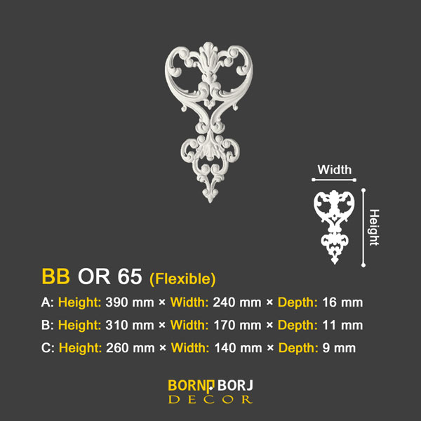 گل موتیف پلی یورتان